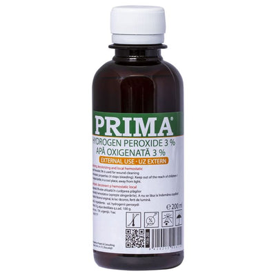 Apa oxigenata 3% PRIMA, 200ml