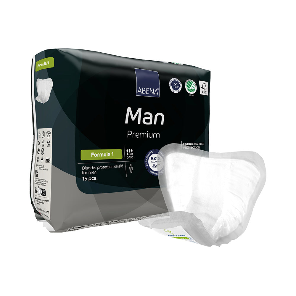 ABENA Absorbante Premium masculine, Abena Man Formula 1, pentru incontinenta usoara si moderata