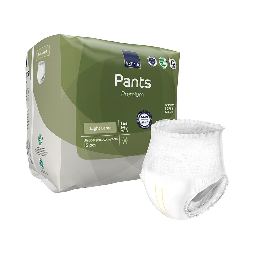 Abena Pants Light, scutece hipoalergenice tip chilot pentru incontinenta moderata