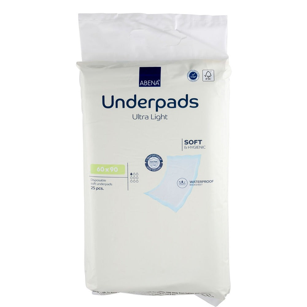 Aleze de unica folosinta x 25 buc, Abri Soft Ultra Light, 90×60