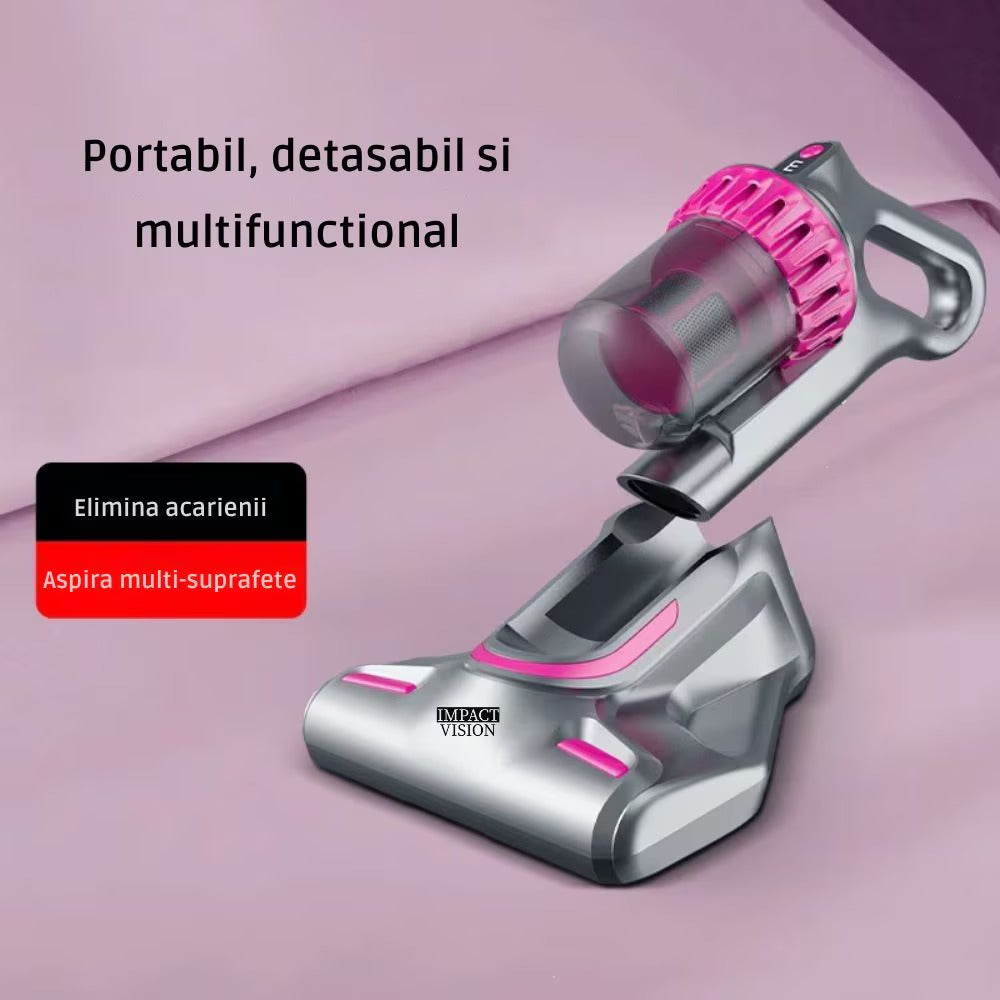 Aspirator vertical si portabil Antiacarieni, Filtru Hepa, 4 in 1, 10000 Pa