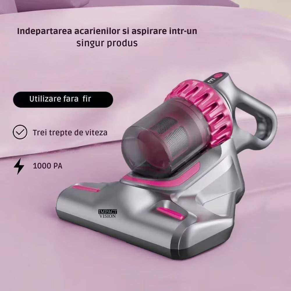 Aspirator vertical si portabil Antiacarieni, Filtru Hepa, 4 in 1, 10000 Pa