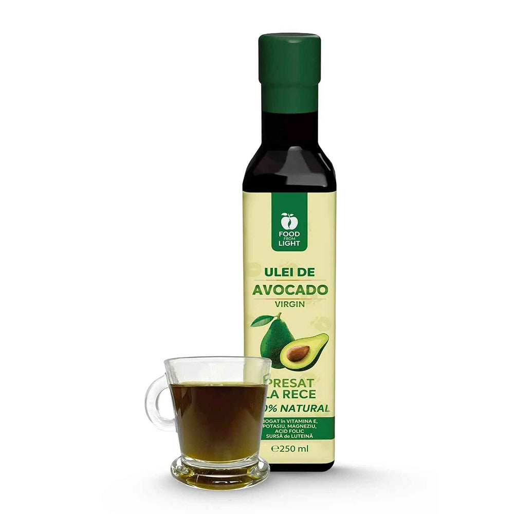Ulei de avocado presat la rece