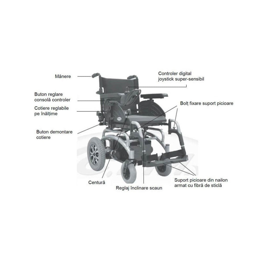 Carucior cu rotile electric – CS810