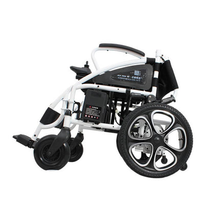 Scaun cu rotile tip carucior cu rotile pliabil, electric