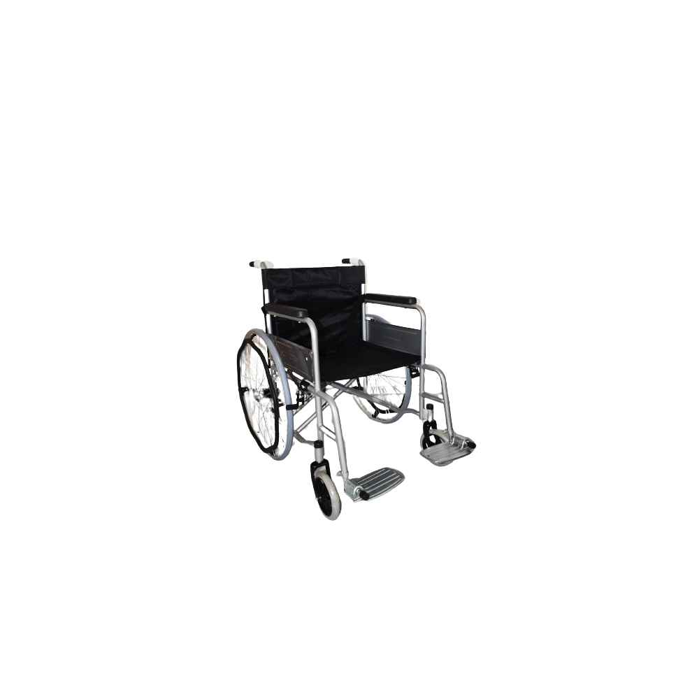 Scaun cu rotile Premium, fotoliu rulant pliabil 110kg
