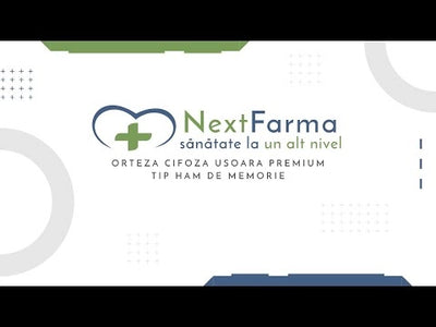 Corector postura spate tip ham de memorie standard