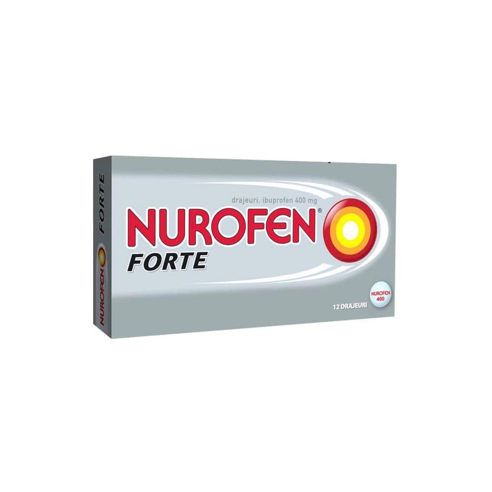 Nurofen forte 400mg 24 drajeuri :: NextFarma.ro