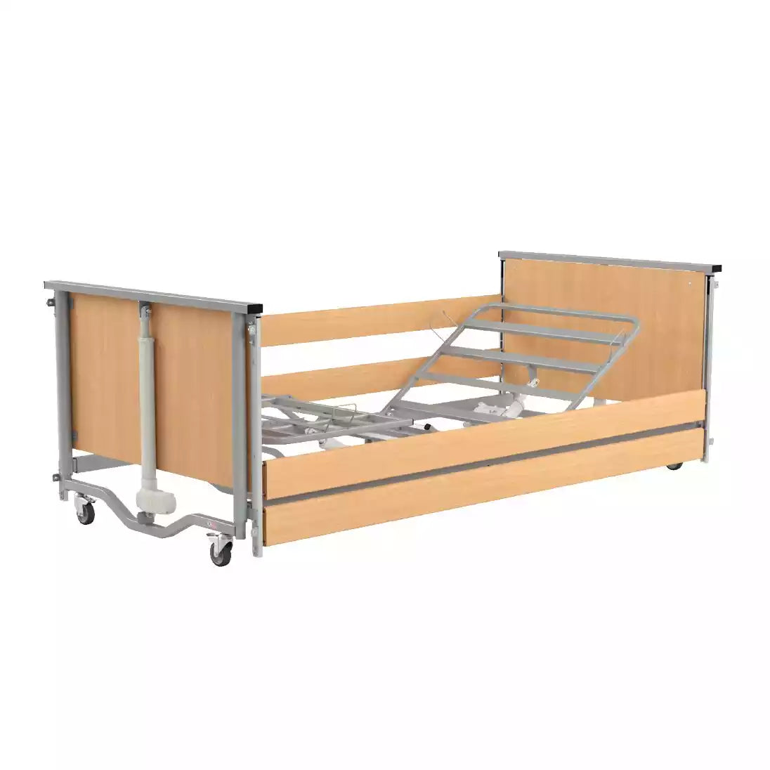 Pat pentru bolnavi imobilizati, electric, reglabil, cu telecomanda, 4 motoare, inaltime redusa, TAURUS 2 LOW, 212 x 102,5cm