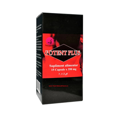 Potent Plus 15 capsule pentru potență :: NextFarma.ro