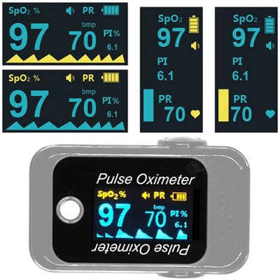 Pulsoximetru deget Berry BM1000D :: NextFarma.ro