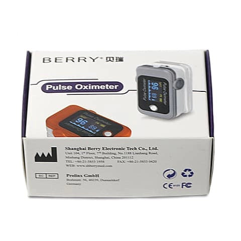Pulsoximetru deget Berry BM1000D :: NextFarma.ro