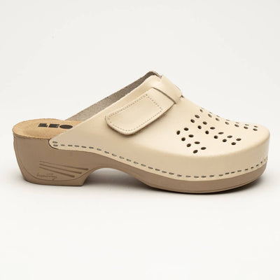 Saboti medicali Leon, de dama, din piele, bej Trend