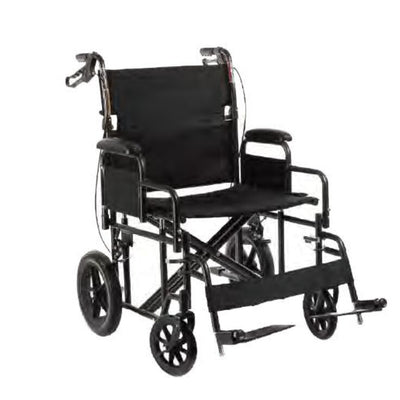 Scaun cu rotile pliabil, cotiere detasabile YuWell