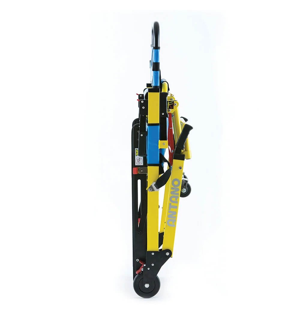 Scaun cu senile, actionat electric, pliabil, pentru transport pacienti pe scari - LG EVACU PLUS EL