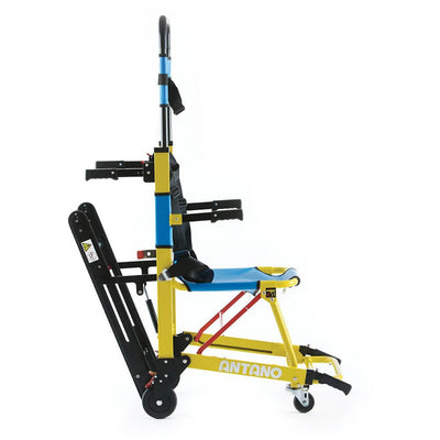 Scaun mecanic cu senile, pliabil, pentru transport pacienti pe scari – LG EVACU PLUS