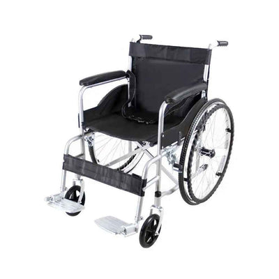 Scaun cu rotile Premium, fotoliu rulant pliabil 110kg