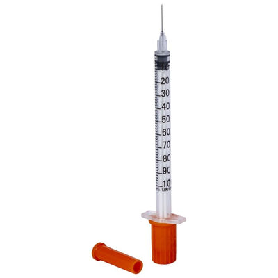 Seringi pentru insulina PRIMA, ac incastrat 29G, 1 ml, 100 bucati