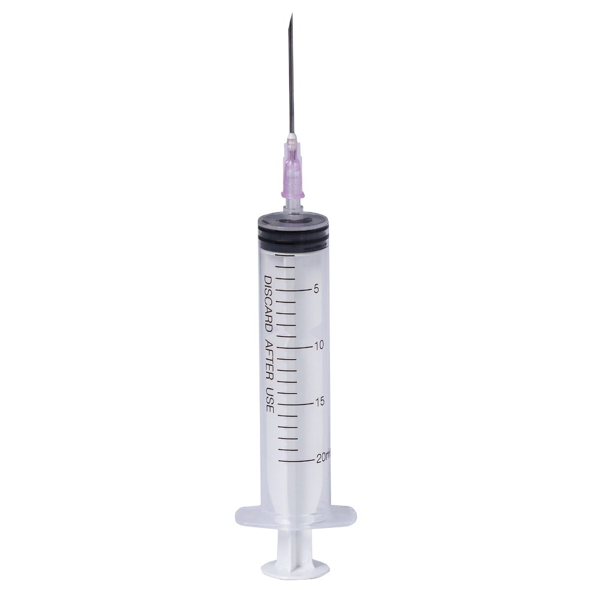 Seringi Luer Slip 20ml, PRIMA, cu ac roz, 50 bucati