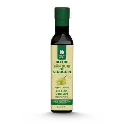 Ulei de sâmburi de struguri presat la rece