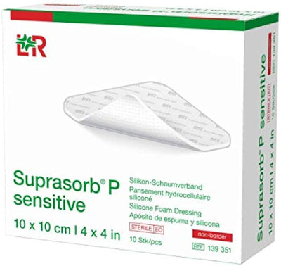 Suprasorb P sensitive,pansament steril din spuma poliuretanica