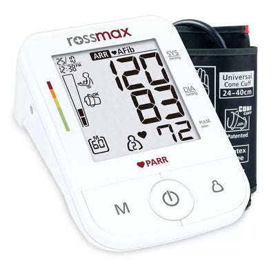 Tensiometru digital automat Rossmax, pentru brat - X5 AFIB, adaptor cadou