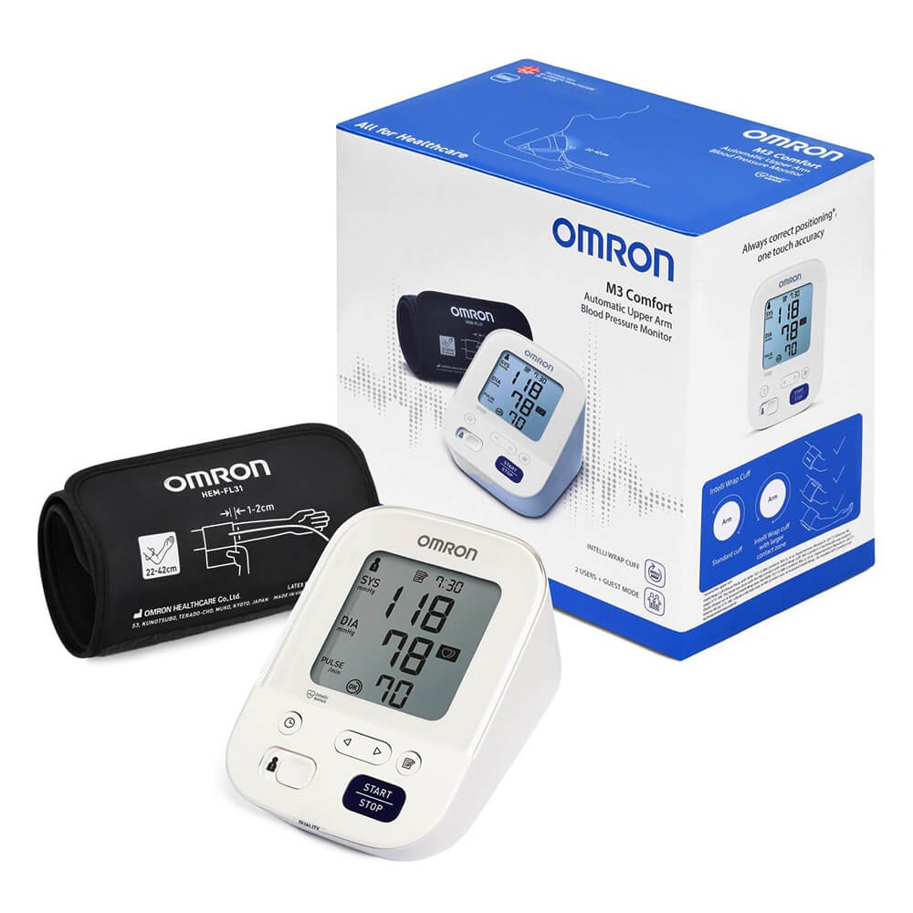 Tensiometru electronic de brat Omron M3 Comfort