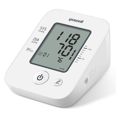 Tensiometru electronic YuWell, ecran LCD mare, 90 memorii, cu adaptor priza