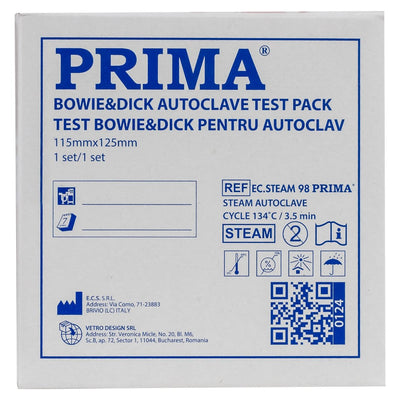 Teste Bowie&Dick PRIMA pentru testare autoclav