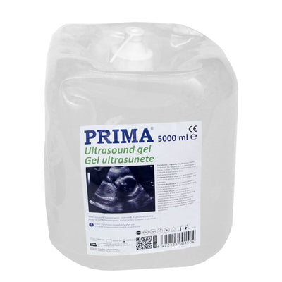 Gel ultrasunete ecografie, PRIMA, transparent, 5 litri