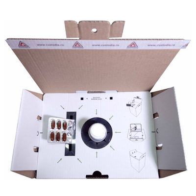 Cutie din carton medicamente expirate/neutilizate