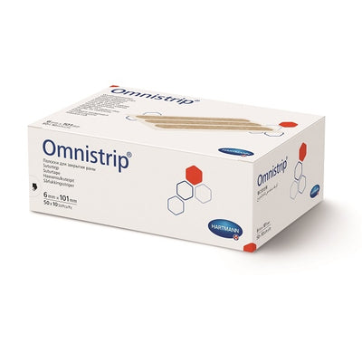 Plasturi sub forma de stripuri sterile Omnistrip, 6 x 101 mm, 50 bucati, Hartmann