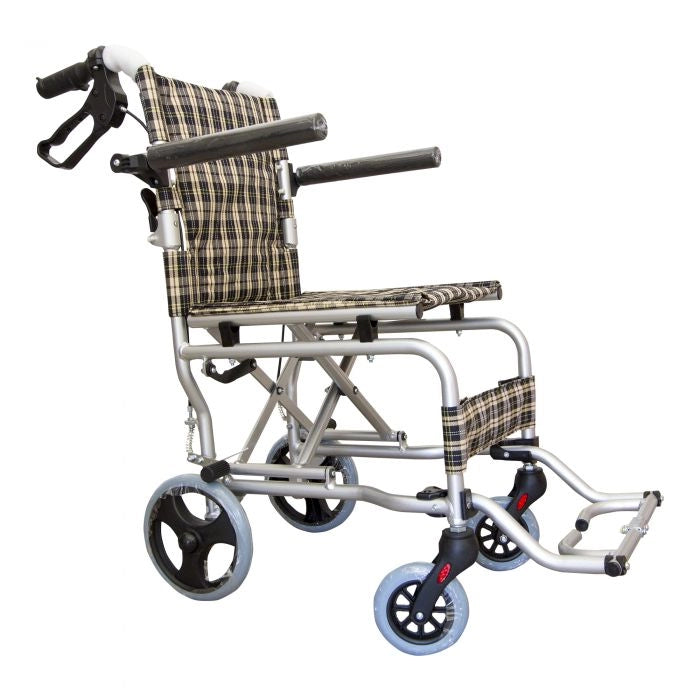 Cărucior cu rotile pliabil manual, PRIMA,susține 100 kg