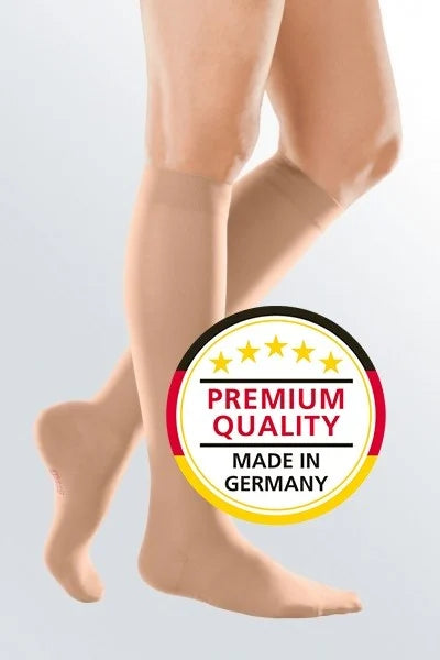 Ciorapi compresivi mediven ® ELEGANCE - AD - până sub genunchi - Compresie MEDIE, 23-32 mmHg