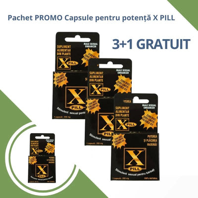 X Pill Capsulă pentru potență :: NextFarma.ro
