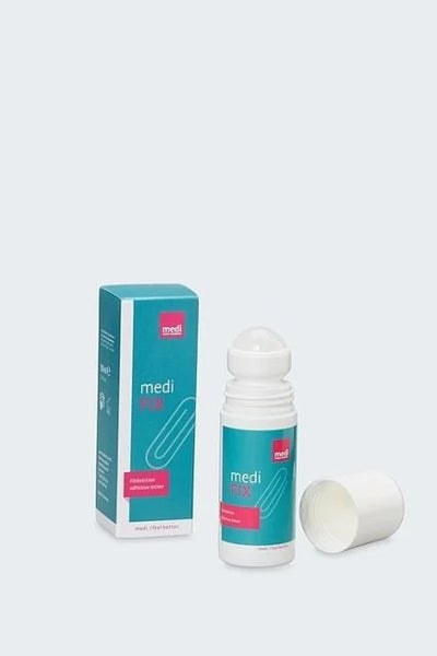 Medi Fix – loțiune adezivă pentru ciorapi compresivi cu bandă de silicon, 50 ml