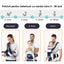 Marsupiu Ergonomic Nextfarma®, Port-bebe multifunctional, 0-36 Luni, Bumbac, 12 Pozitii, Albastru