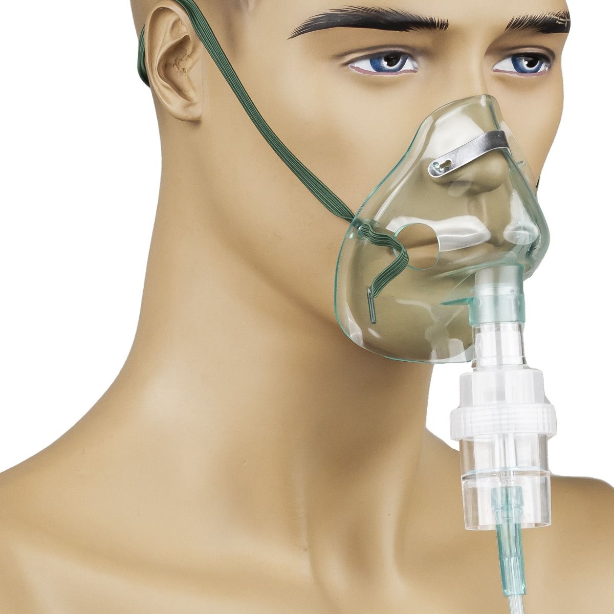 Masca de oxigen cu nebulizator, pentru adulti