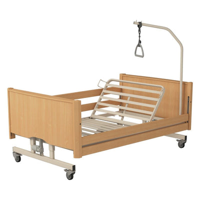 Pat pentru bolnavi imobilizati, electric, bariatric, reglabil, 4 motoare, latime 120 cm, sarcina maxima 368 kg, Bariatric LUX