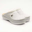 Saboti medicali, unisex, din piele, alb, Leon New