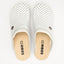 Saboti medicali, unisex, din piele, alb, Leon New