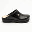 Saboti medicali, unisex, din piele, negru, Leon New