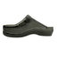 Saboti medicali, unisex, din piele, negru, Leon New