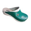 Saboti medicali, unisex, din piele, verde, Leon New