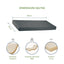 Saltea antidecubit 200x90x14 cu husa impermeabila