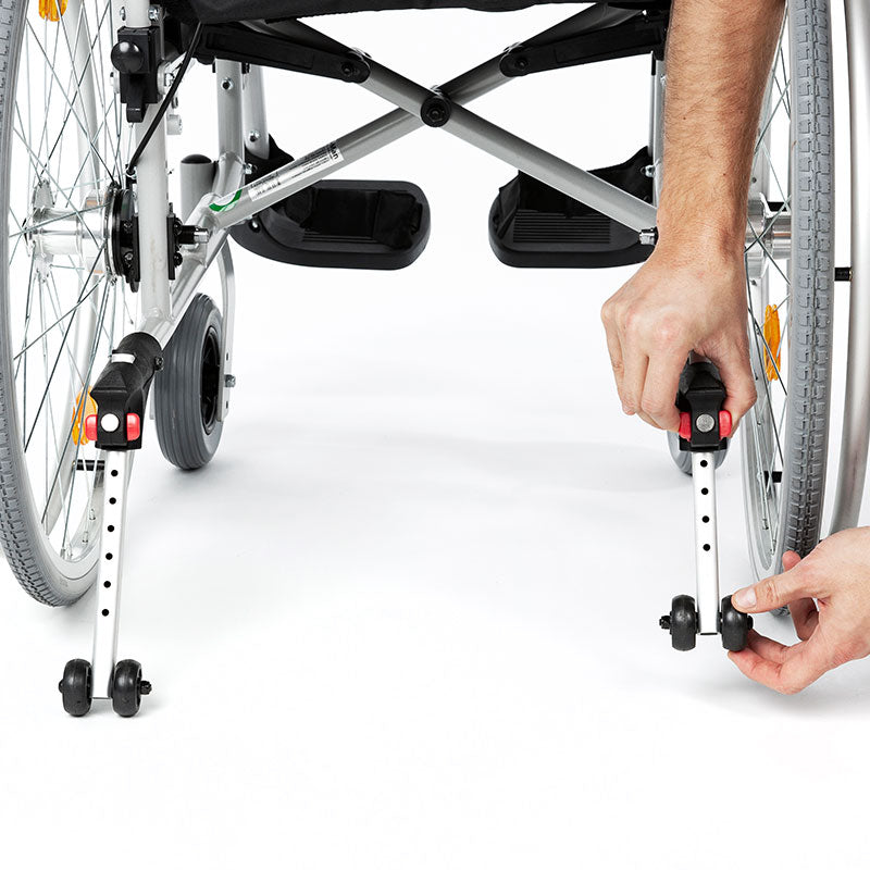 Scaun cu rotile din aluminiu LIGHTMAN START PLUS, Kid-Man