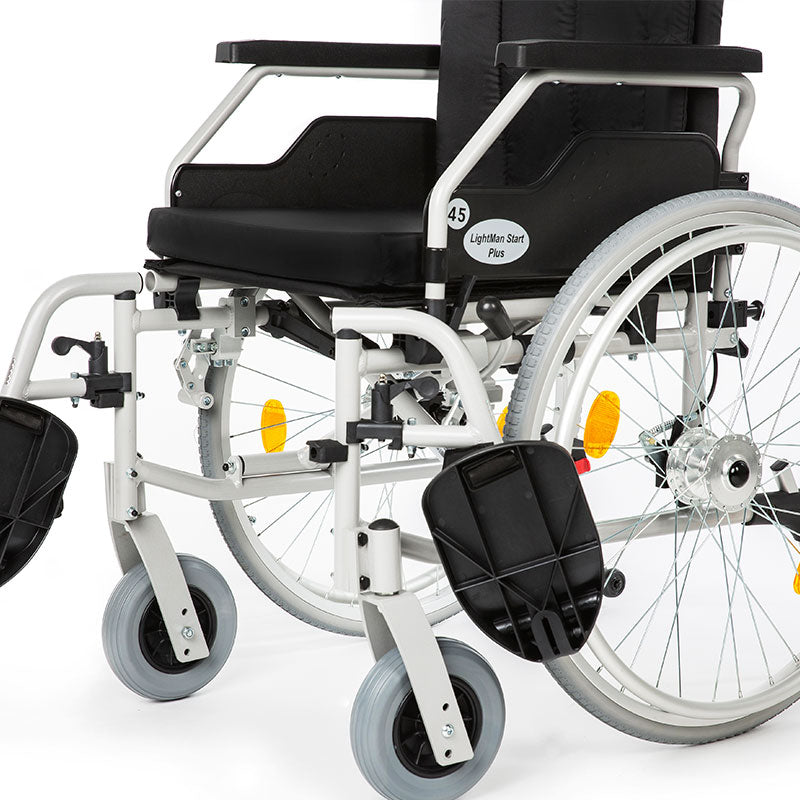 Scaun cu rotile din aluminiu LIGHTMAN START PLUS, Kid-Man