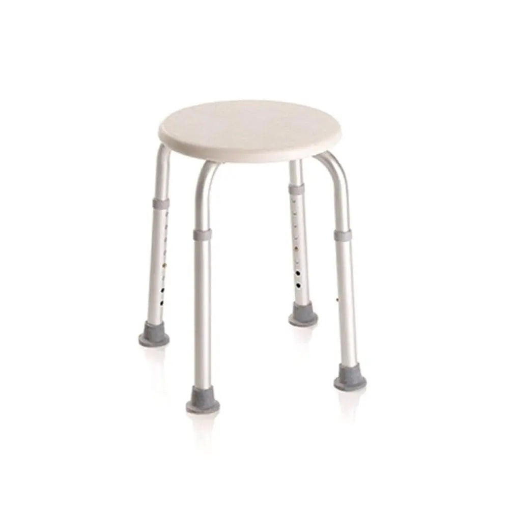 Scaun de duș rotund cu înălțime reglabilă, antialunecare, 110 kg – Moretti RS817