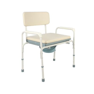 Scaun de toaleta bariatric, reglabil pe inaltime, otel, greutate maxima 180kg