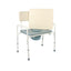 Scaun de toaleta bariatric, reglabil pe inaltime, otel, greutate maxima 180kg